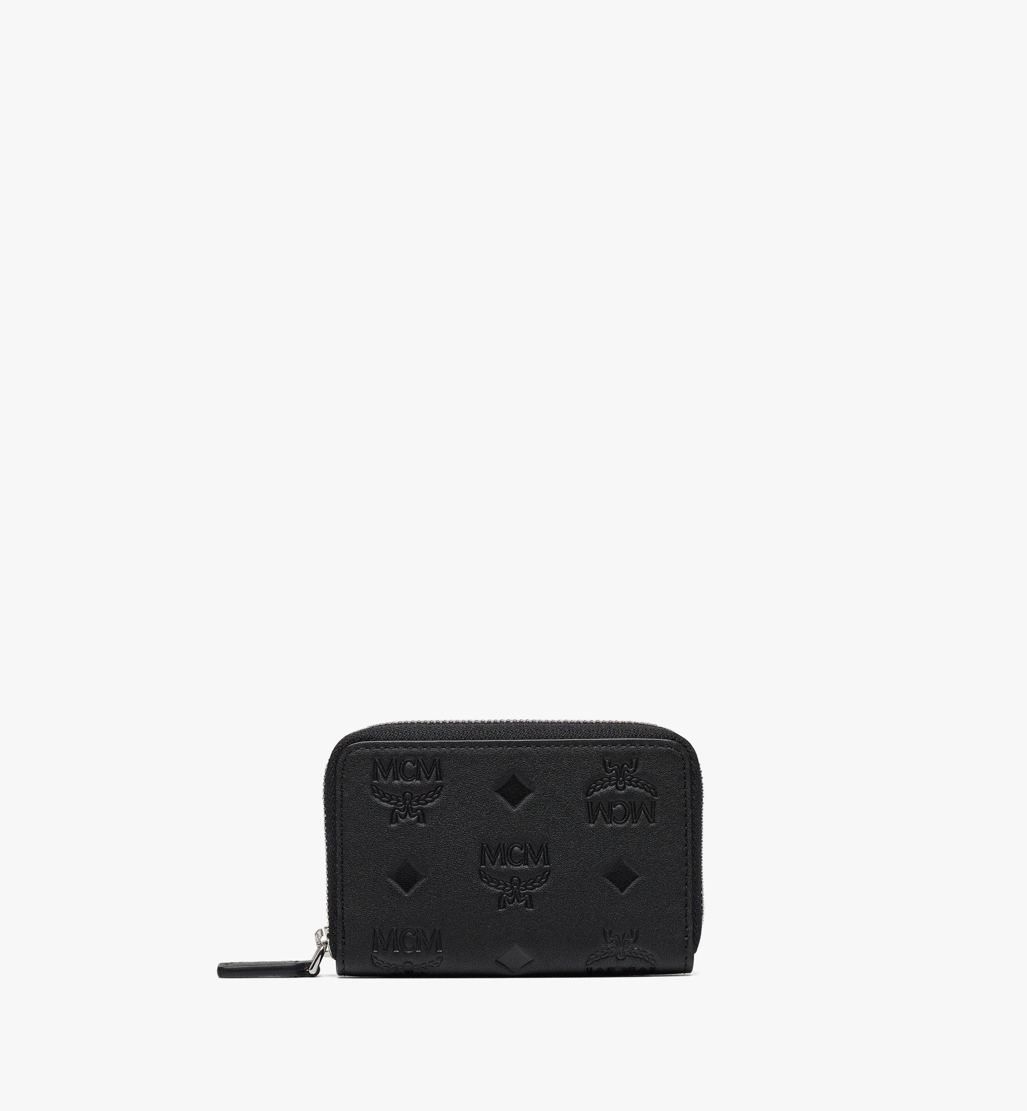 MCM Women's Small Wallets | Luxury Leather Mini Zip-Around Wallets